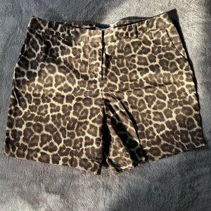 Leopard Print Michael Kors Shorts sz 12p